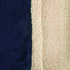HUFT Personalised Luxe Velvet Blanket For Dog & Cat - Dark Navy - Heads Up For Tails