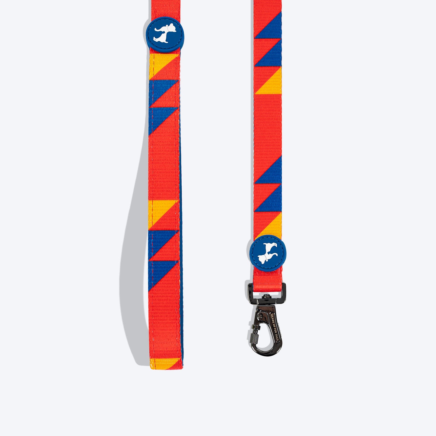 HUFT Crimson Thrill Printed Dog Leash - Heads Up For Tails