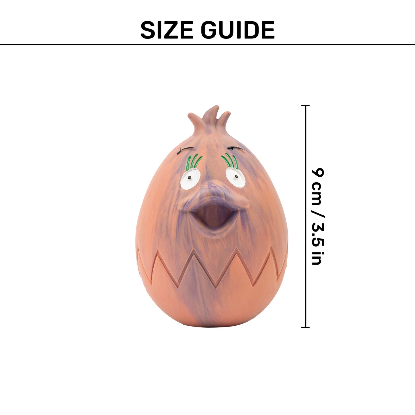 HUFT Baller Birdies Squeaky Chew Toy For Dog - Multicolor - Heads Up For Tails