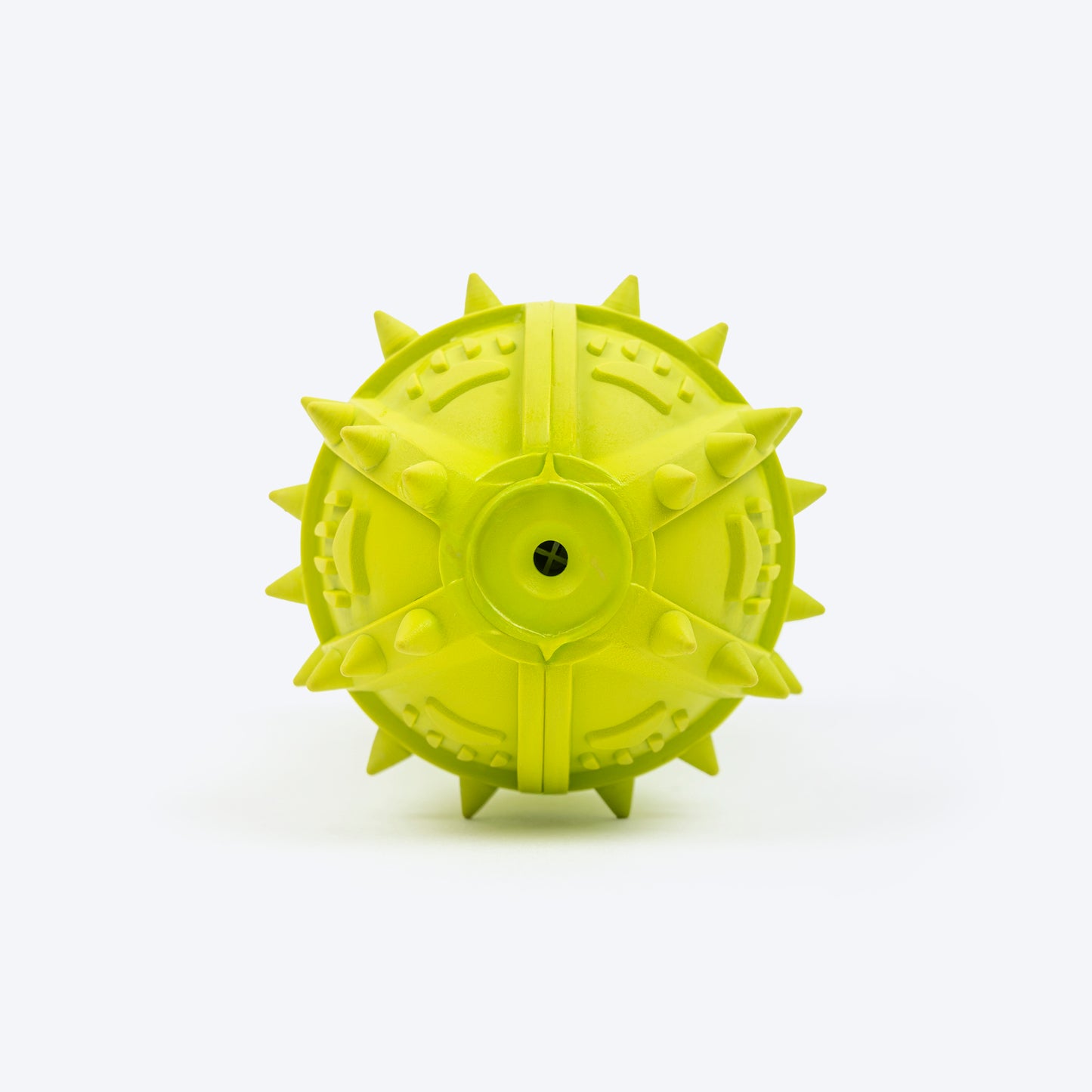 TLC Spiky Dumbbell Squeaky Chew Toy For Dog - Green - Heads Up For Tails
