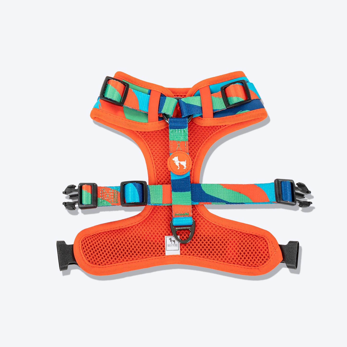 HUFT Wild Waves Adjustable Dog Harness - Heads Up For Tails