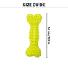 TLC Spiky Heart Bone Squeaky Chew Toy For Dog - Green - Heads Up For Tails