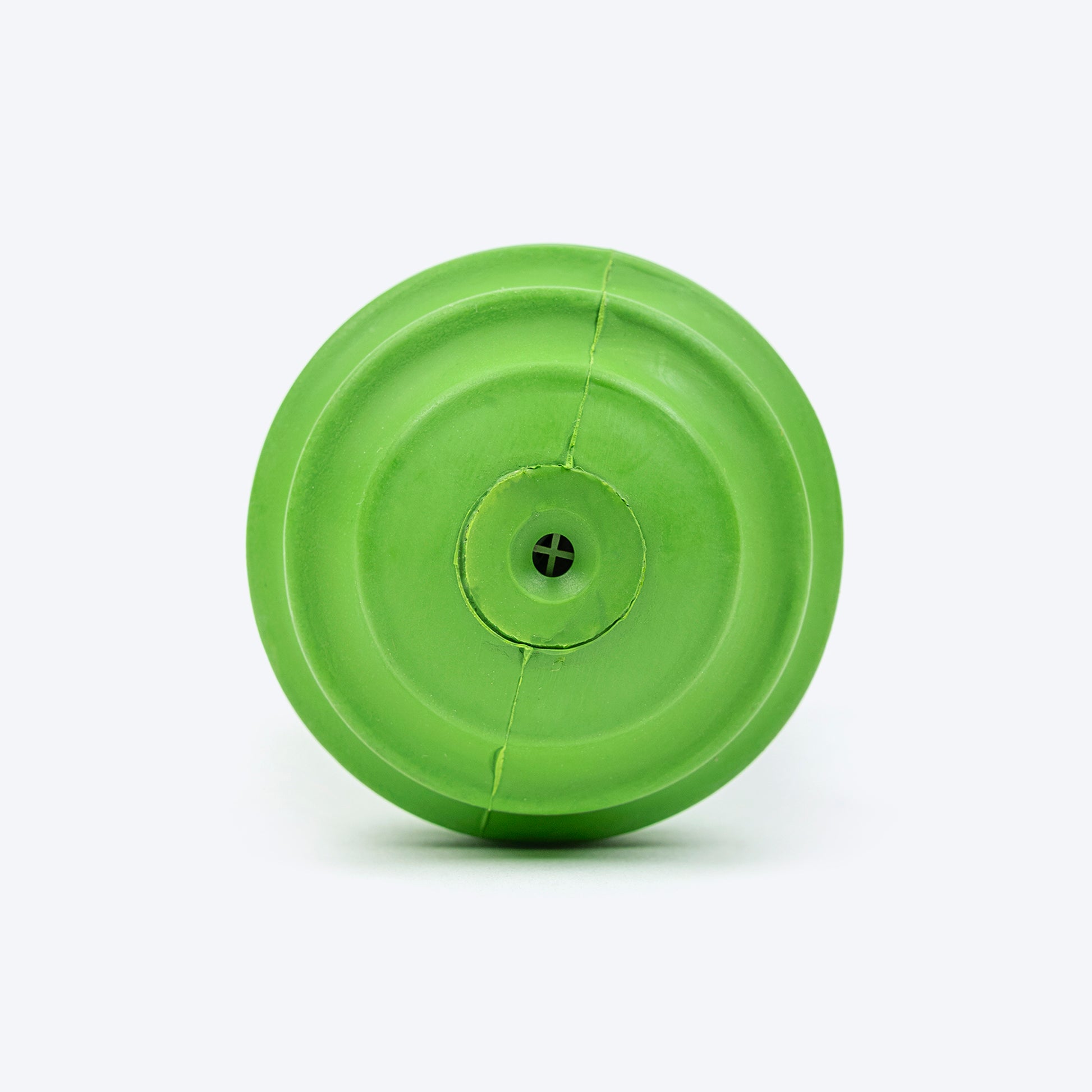 TLC Stripe Textured Dumbbell Squeaky Chew Toy For Dog - Green - Heads Up For Tails