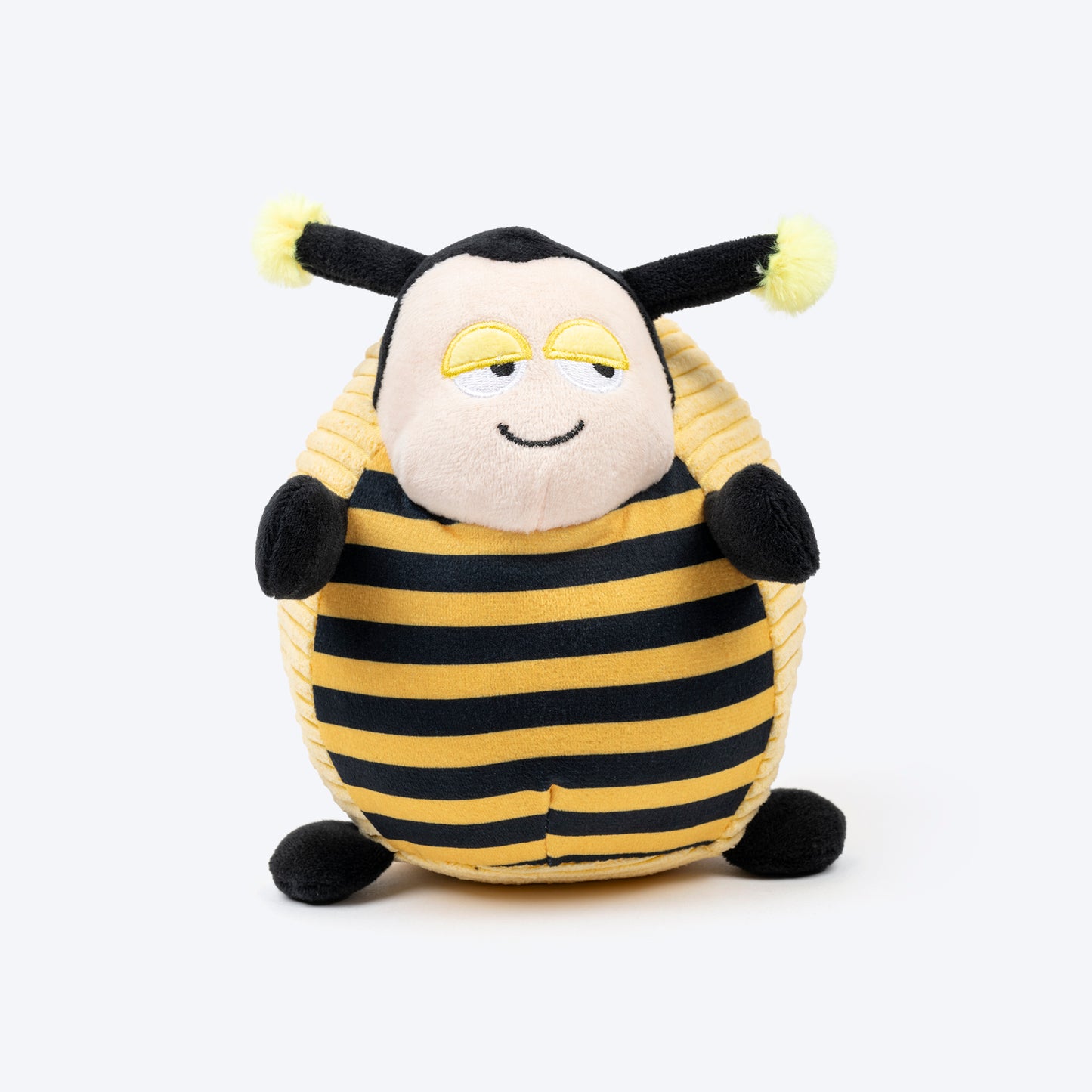 HUFT Bee-Ing Cheeky Plush Toy For Dog - Yellow & Black - Heads Up For Tails