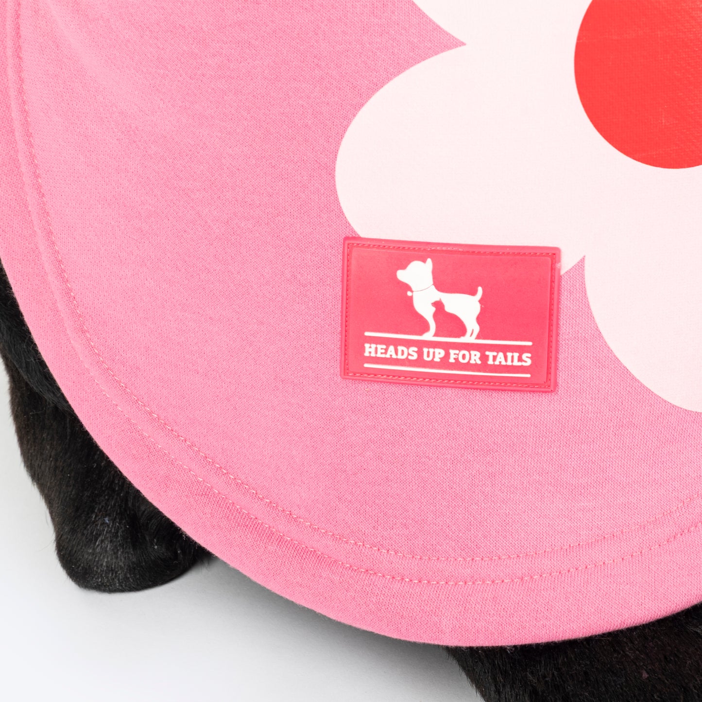 HUFT Flower Power Sweatshirt For Dog - Pink - Heads Up For Tails
