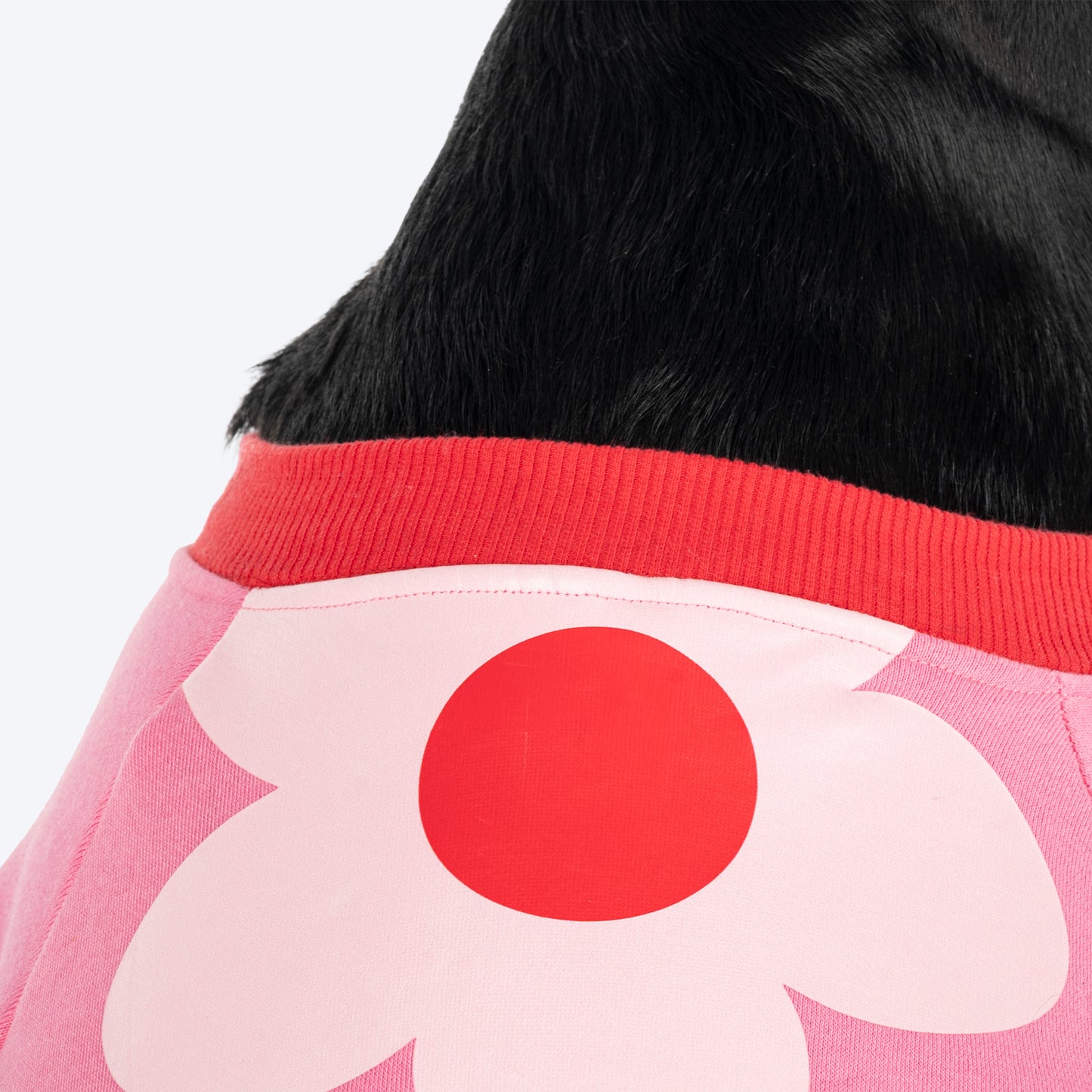 HUFT Flower Power Sweatshirt For Dog - Pink - Heads Up For Tails