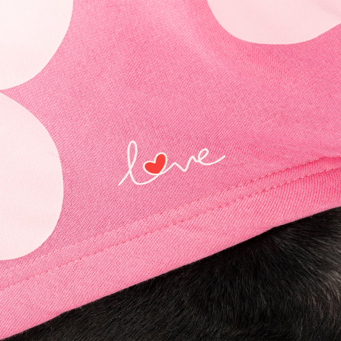 HUFT Flower Power Sweatshirt For Dog - Pink - Heads Up For Tails