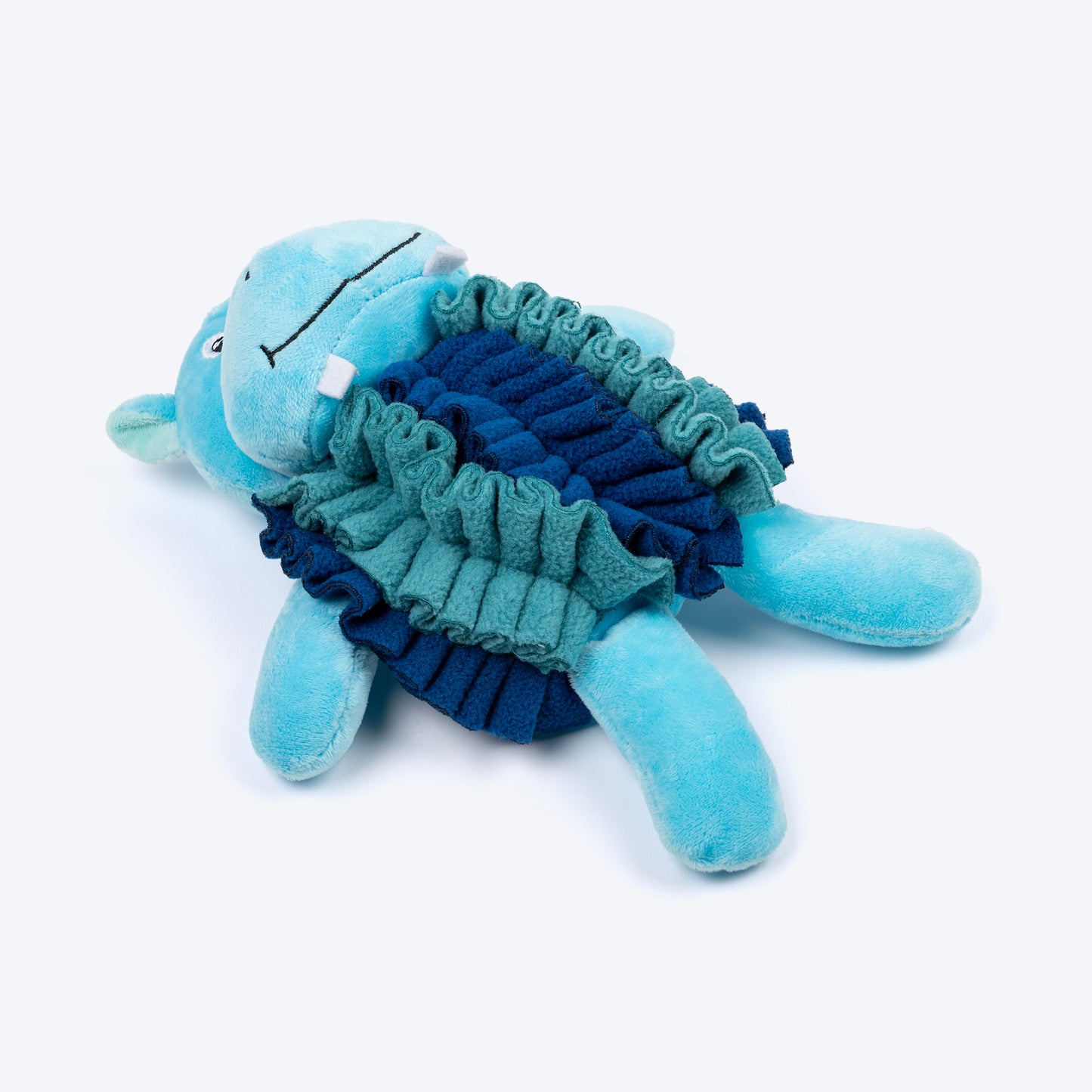 HUFT Mister Hippo Plush Toy For Dog - Multicolor - Heads Up For Tails