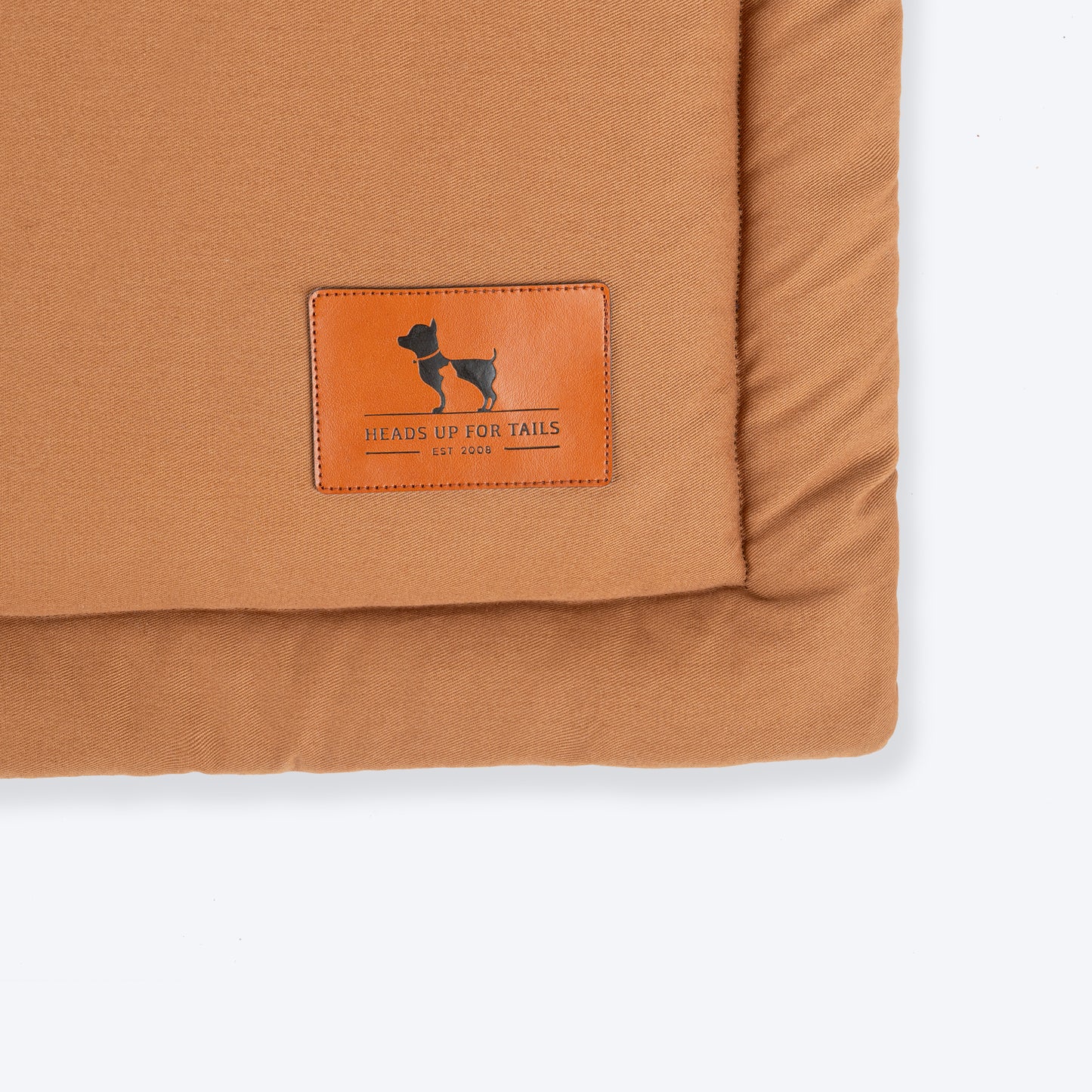 HUFT Personalised Teepee Tent For Dogs and Cats - Navy & Brown - Heads Up For Tails