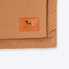 HUFT Personalised Teepee Tent For Dogs and Cats - Navy & Brown - Heads Up For Tails