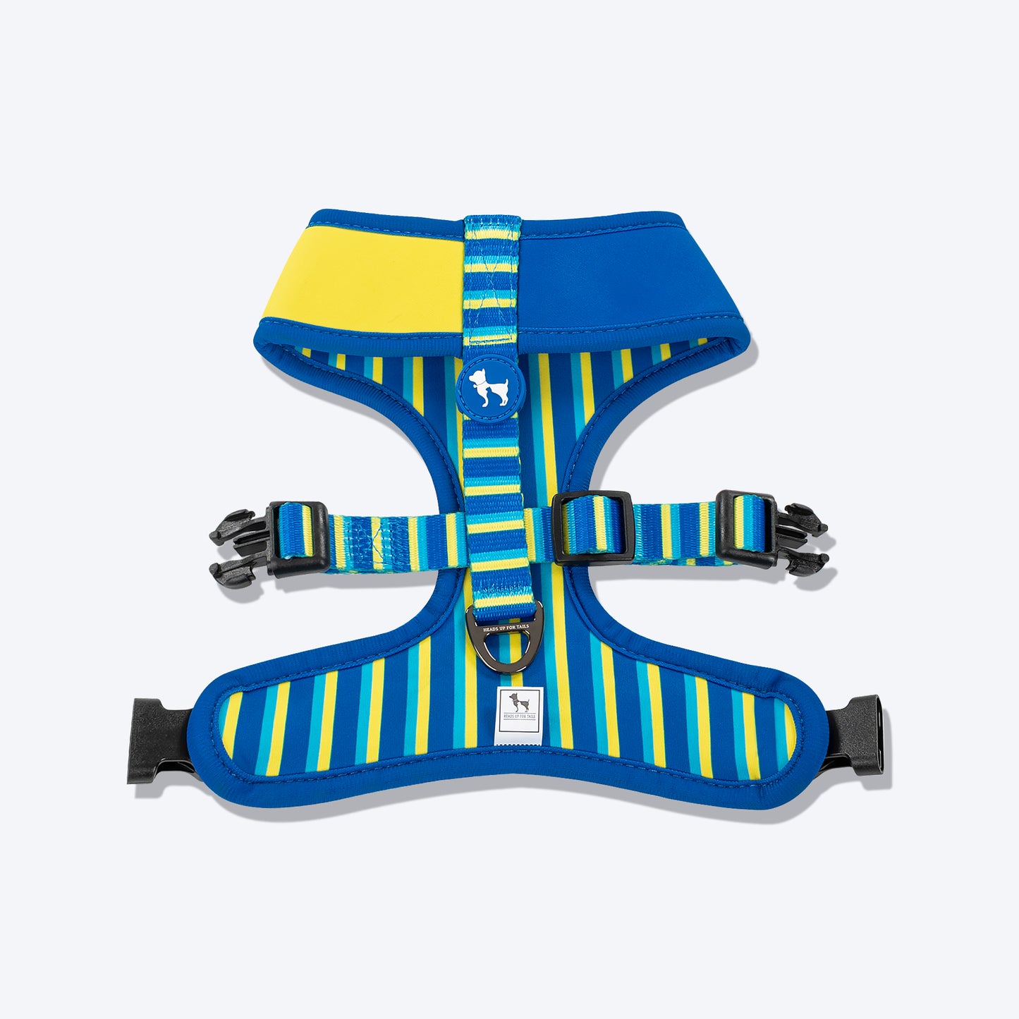 HUFT Blazing Blue Dog Reversible Harness_12