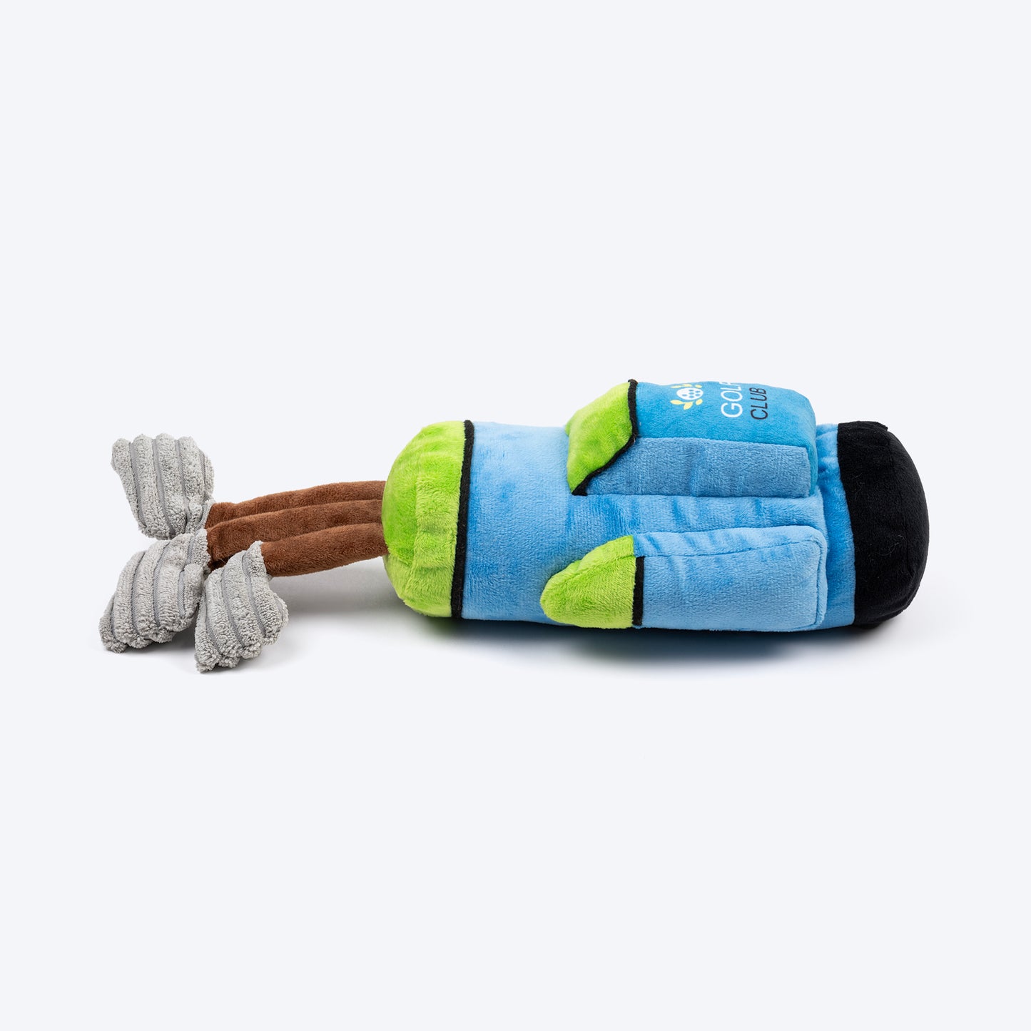 HUFT Go-Go-Golf Plush Dog Toy - Blue - Heads Up For Tails