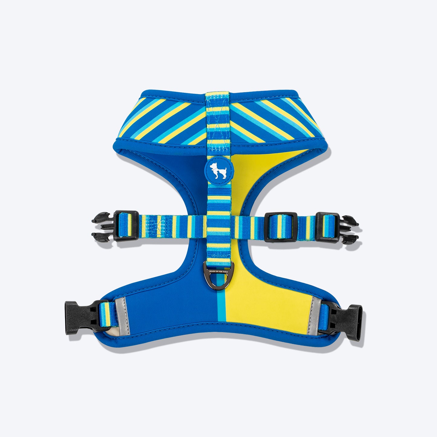 HUFT Blazing Blue Dog Reversible Harness_14