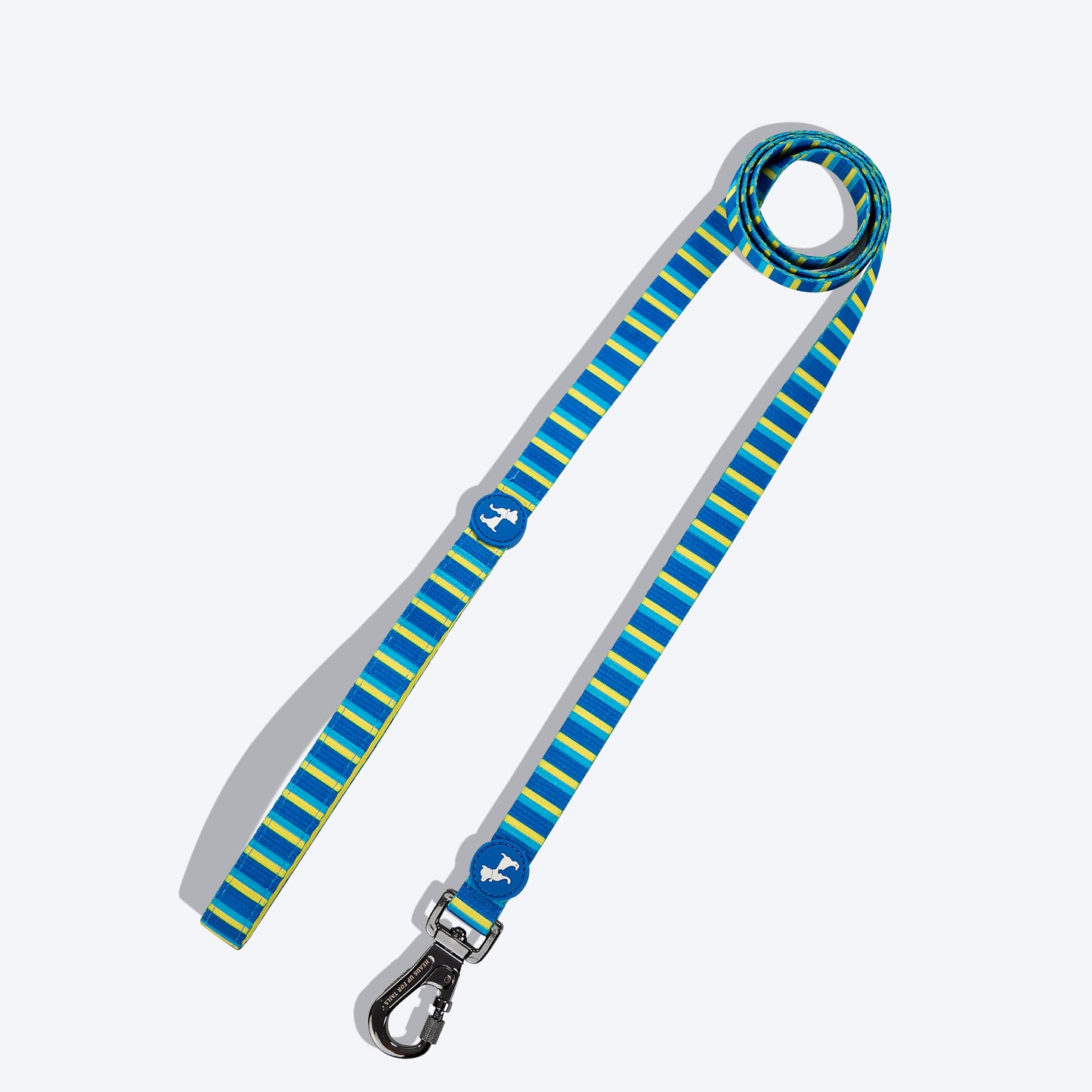 HUFT Blazing Blue Printed Dog Leash - Heads Up For Tails