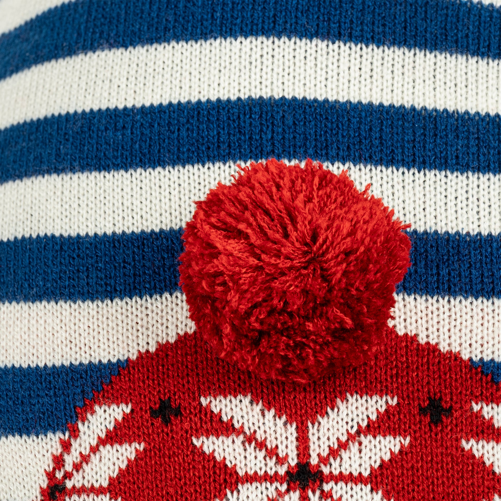 HUFT Polar Bear Striped Sweater For Dog - Multicolor - Heads Up For Tails