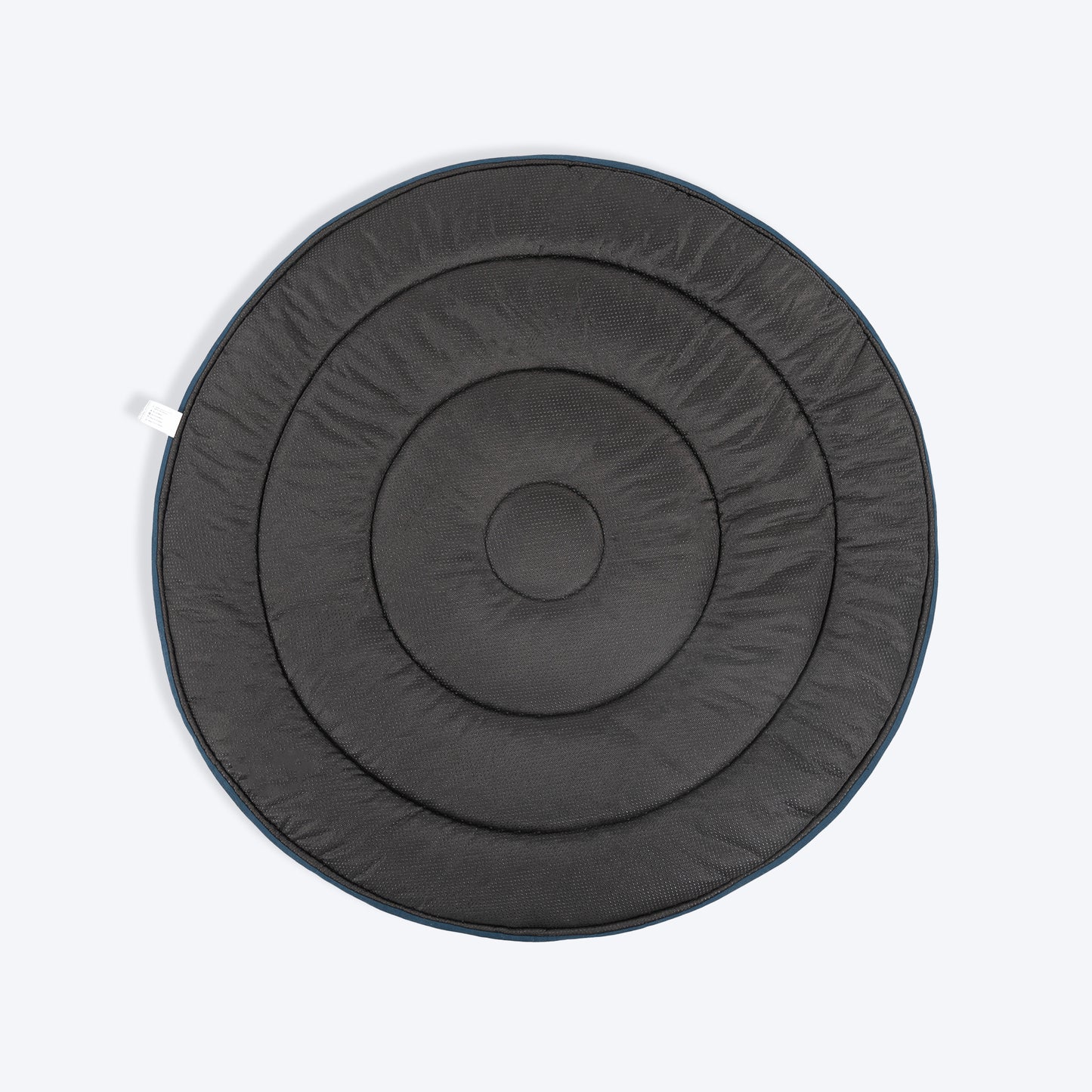 HUFT Dogs In Bloom Circular Mat For Dog & Cat - Navy - Heads Up For Tails