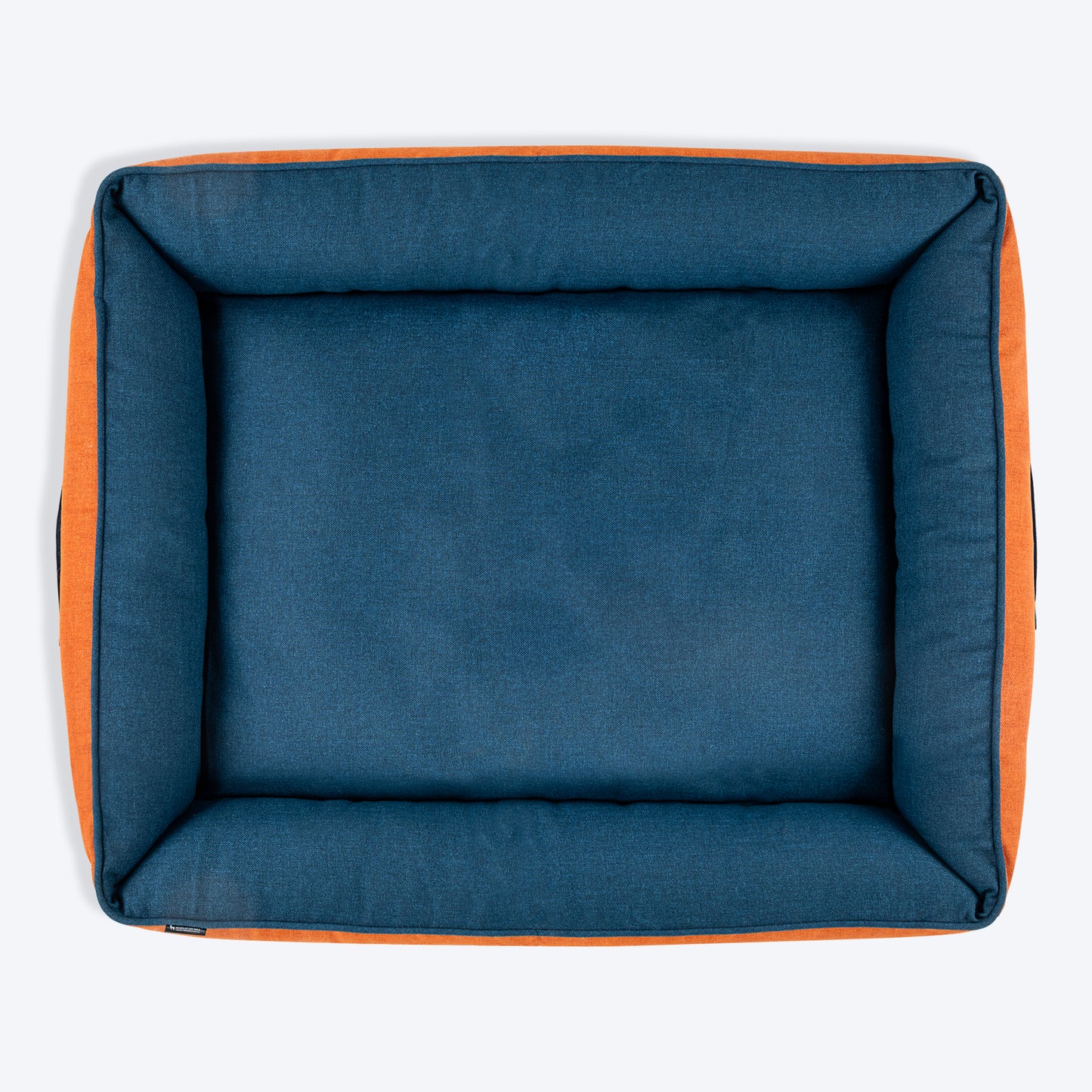 HUFT Rustic Retreat Dog Bed - Rust & Navy - Heads Up For Tails