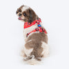 HUFT Heart to Heart Adjustable Harness For Dog - Red - Heads Up For Tails