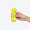 TLC Spiky Dumbbell Squeaky Chew Toy For Dog - Green - Heads Up For Tails