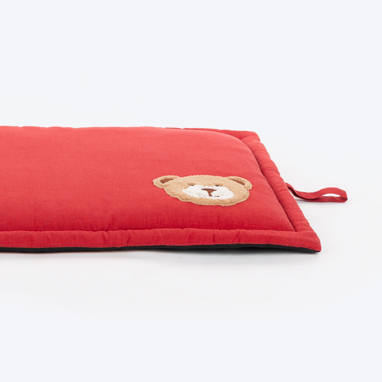 HUFT Snuggle Bear Mat For Dog - Red - Heads Up For Tails