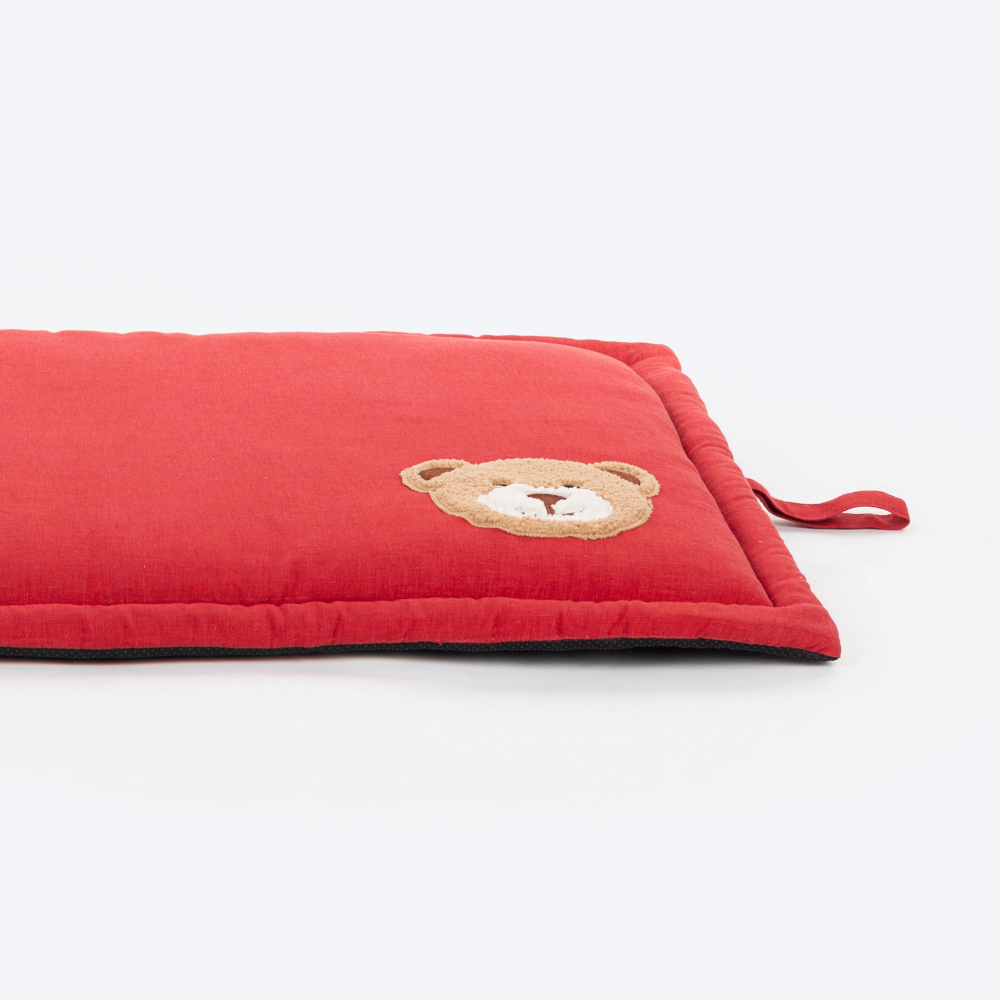HUFT Snuggle Bear Mat For Dog - Red - Heads Up For Tails