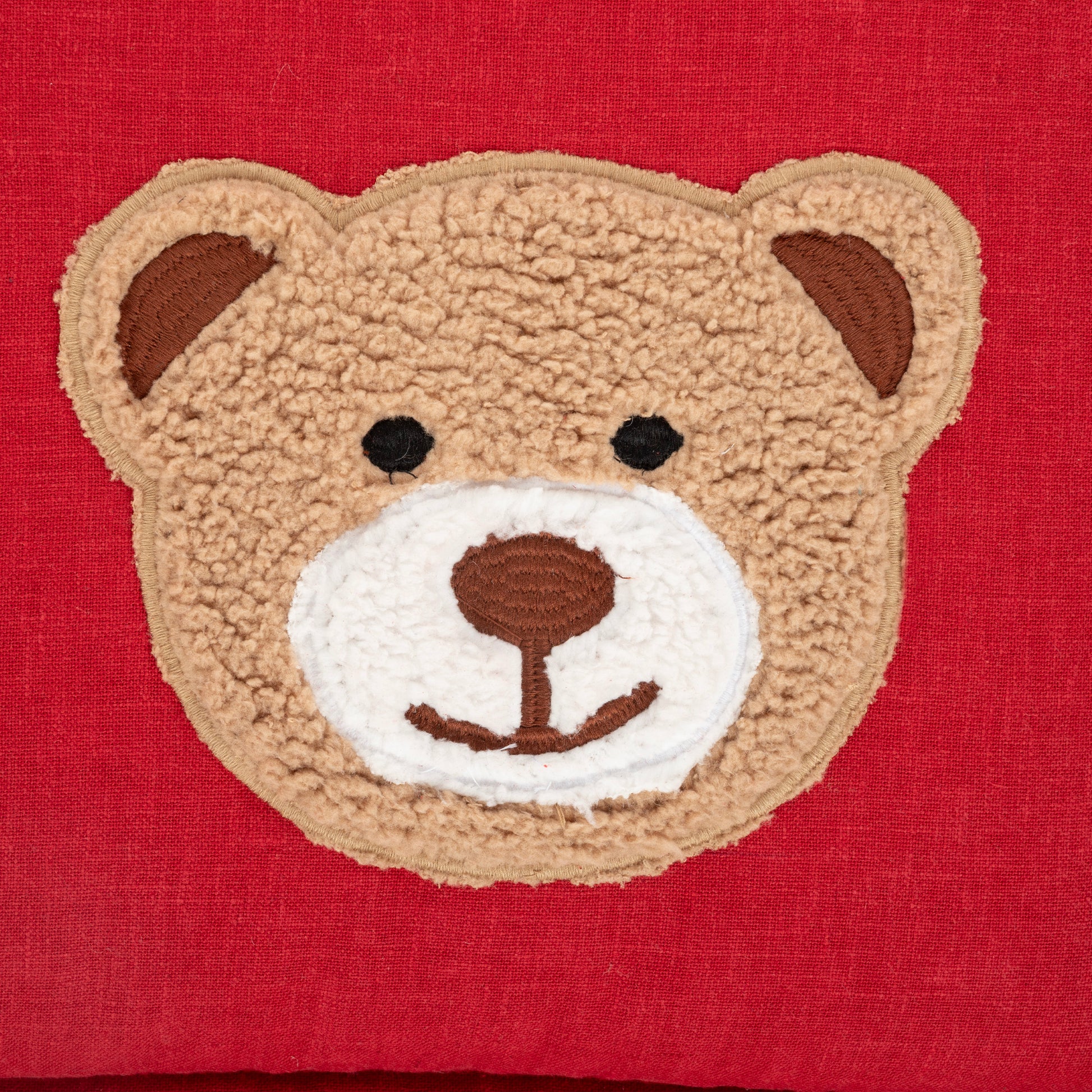 HUFT Snuggle Bear Mat For Dog - Red - Heads Up For Tails