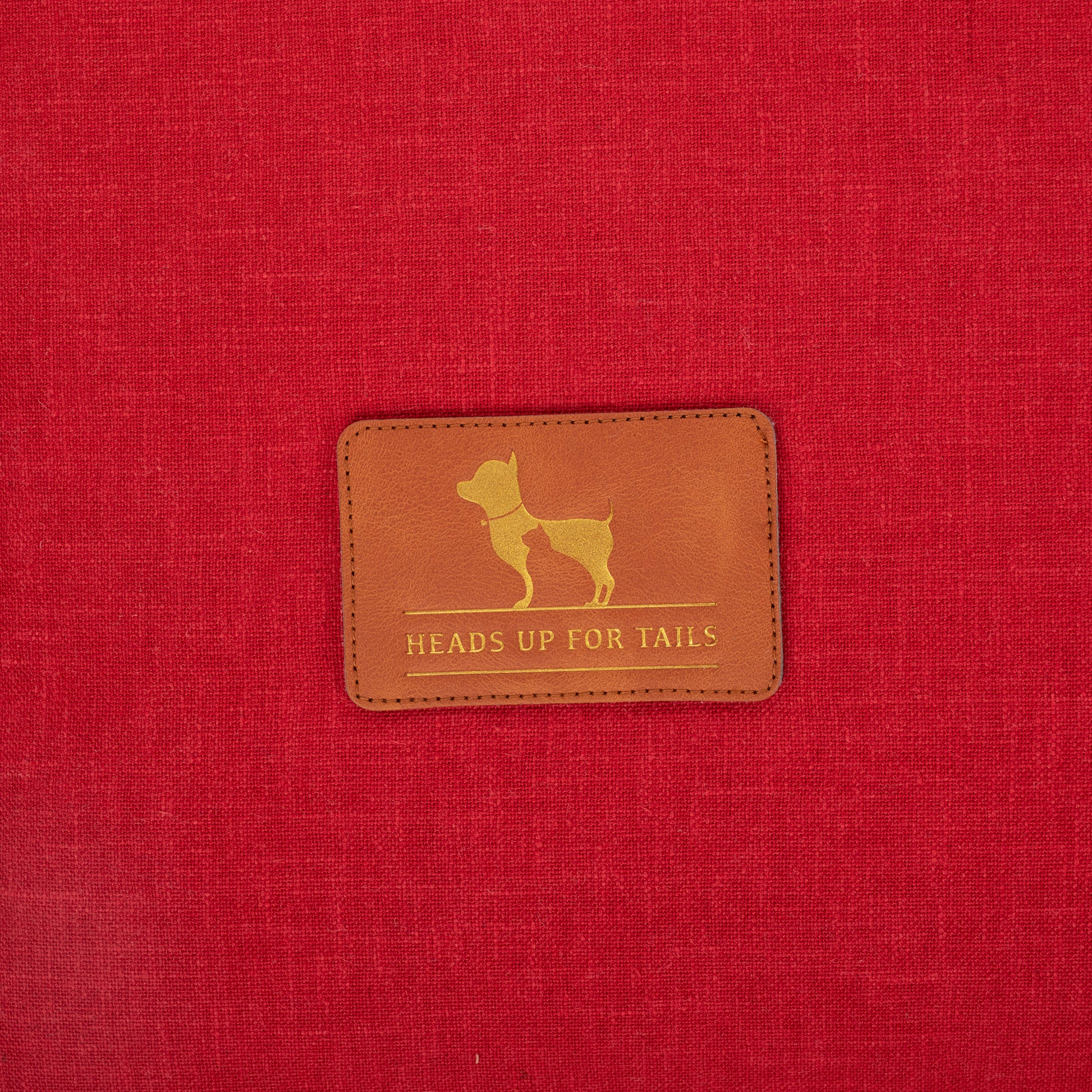 HUFT Snuggle Bear Mat For Dog - Red - Heads Up For Tails