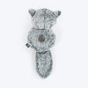 HUFT Hoot Loop Plush Toy For Dog - Grey