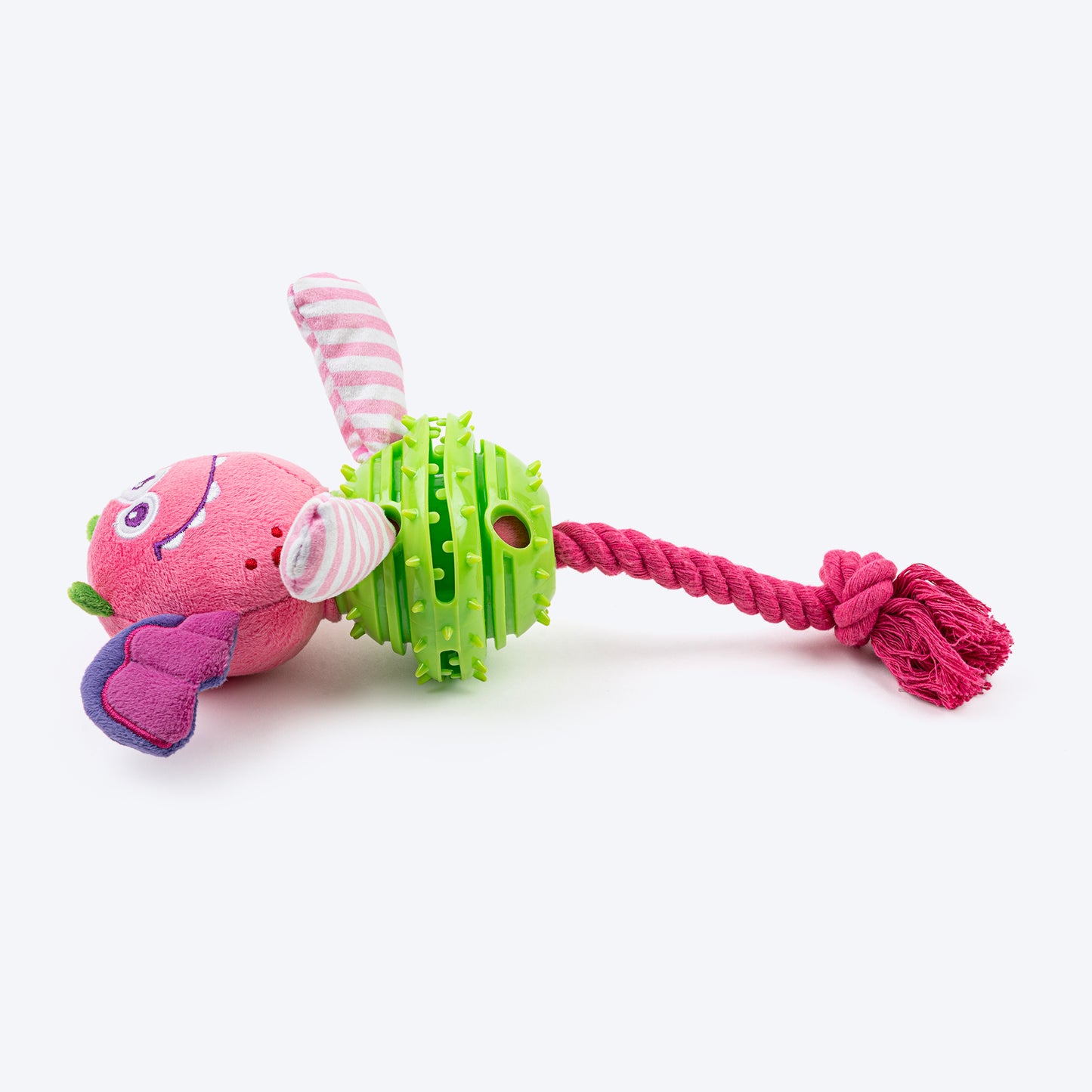 Dash Dog Monster Monty Chew Toy For Dog - Multicolor - Heads Up For Tails
