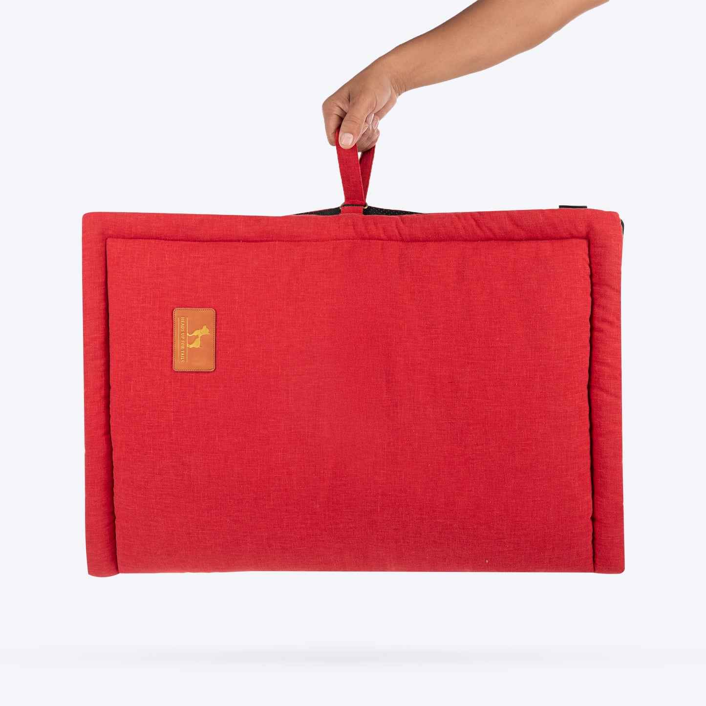 HUFT Snuggle Bear Mat For Dog - Red - Heads Up For Tails