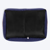 HUFT Woofie Classic Lounger Bed For Dog - Blue & Orange - Heads Up For Tails