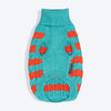 HUFT Snug Stripes Sweater For Cat - Turquoise & Orange_04