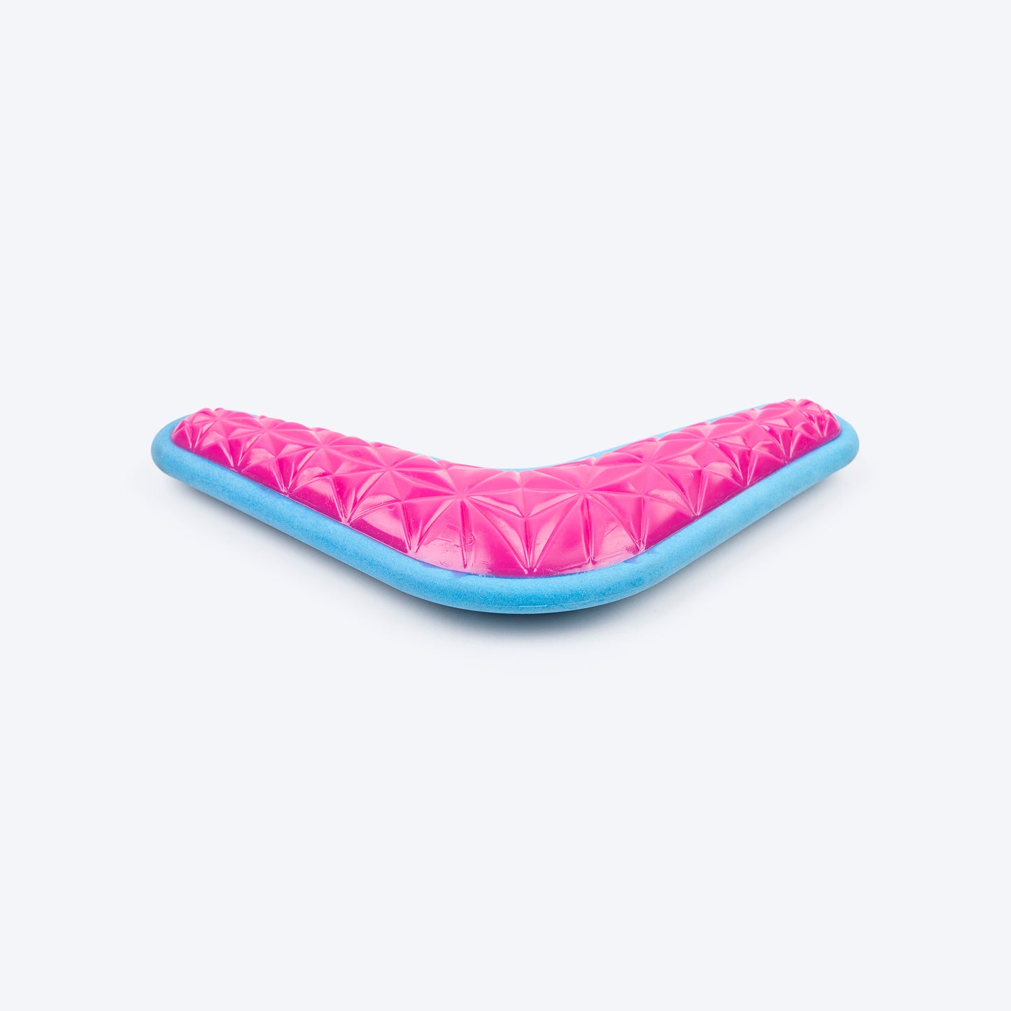 Dash Dog Back-Track Boomerang Chew Toy For Dog - Pink - Heads Up For Tails