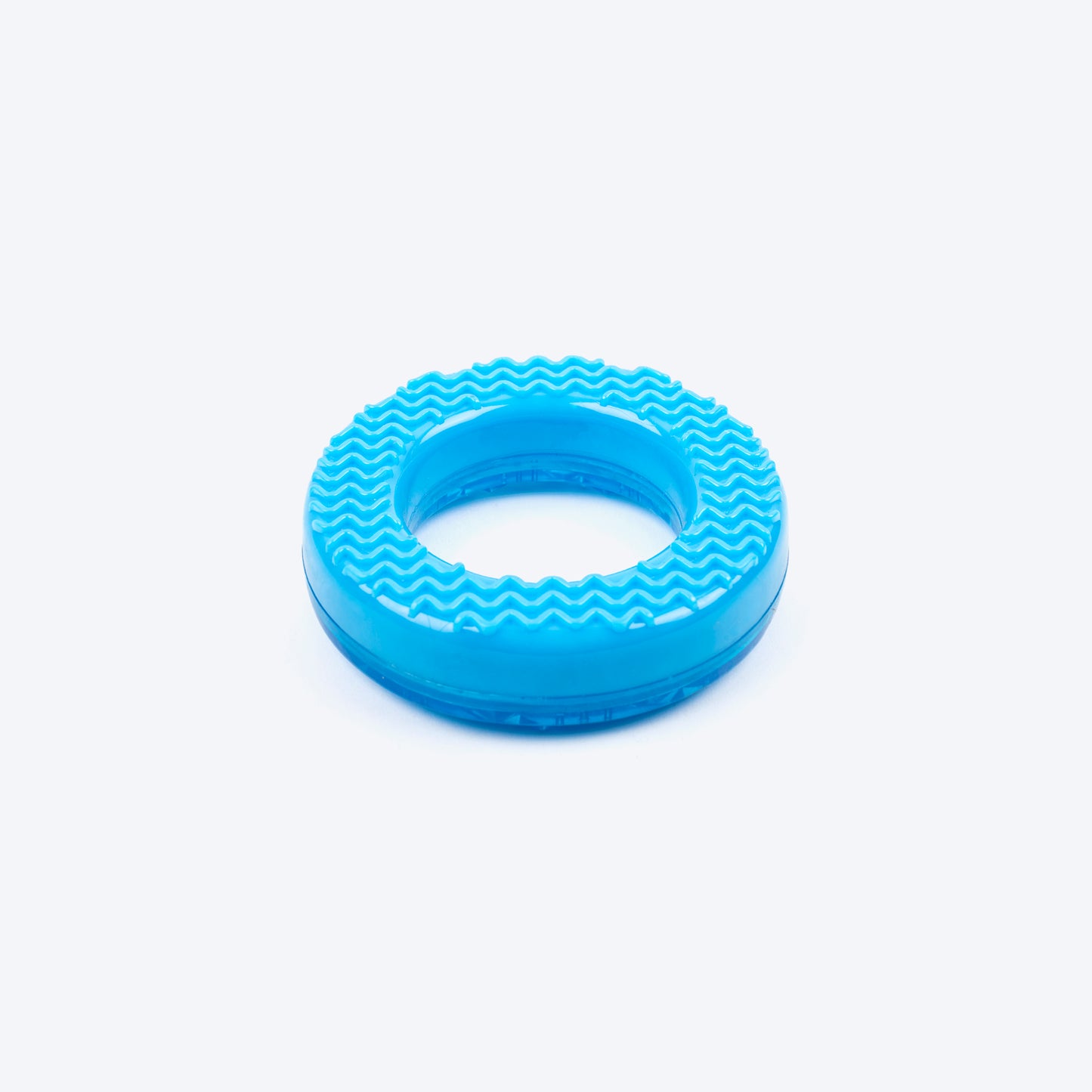 HUFT Chill Donut Chew Toy For Dog - Blue - Heads Up For Tails