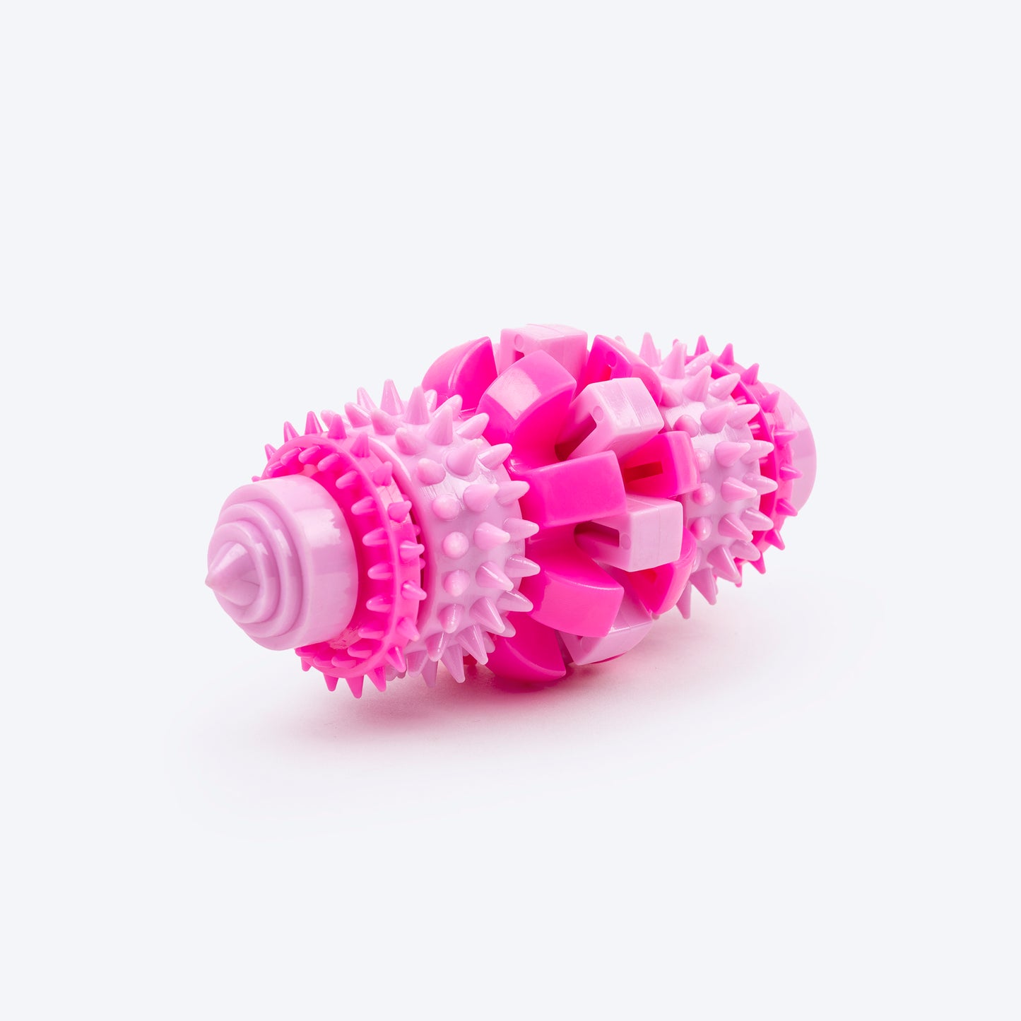 Dash Dog Rugged Rugby Chew Toy For Dog - Pink - Heads Up For Tails