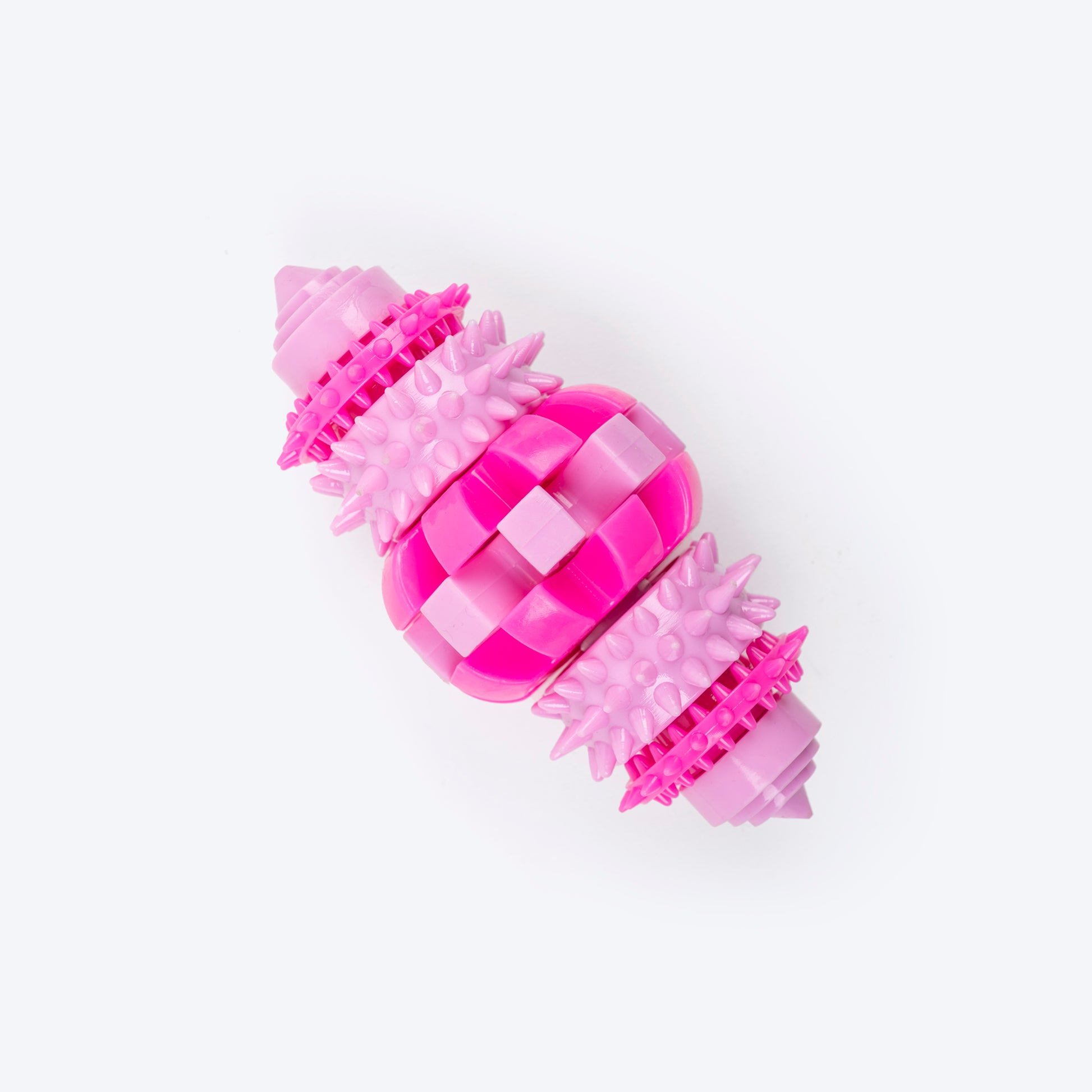Dash Dog Rugged Rugby Chew Toy For Dog - Pink - Heads Up For Tails
