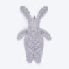 HUFT Bubbly Bunny Plush Toy For Dog - Grey - Heads Up For Tails