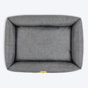 TLC Nesting Nook Bed For Dog - Charcoal Grey - Heads Up For Tails