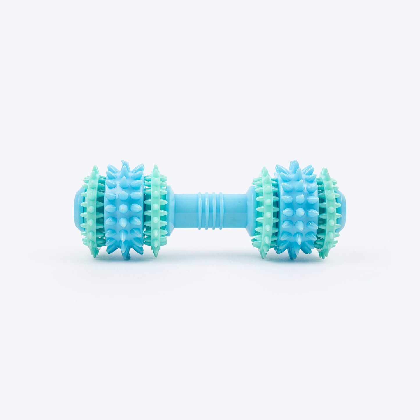 Dash Dog Daring Dumbbell Chew Toy For Dog - Blue - Heads Up For Tails