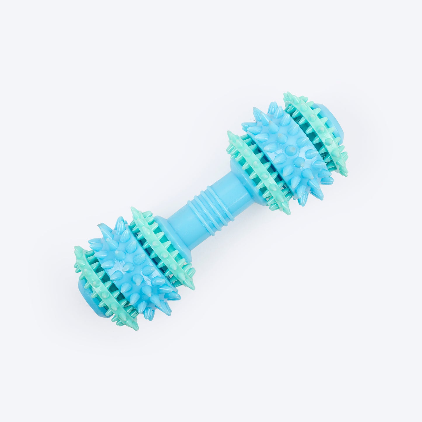 Dash Dog Daring Dumbbell Chew Toy For Dog - Blue - Heads Up For Tails
