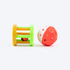 HUFT Rattle Frenzy Interactive Toy For Cat - Multicolor - Set Of 2 - Heads Up For Tails