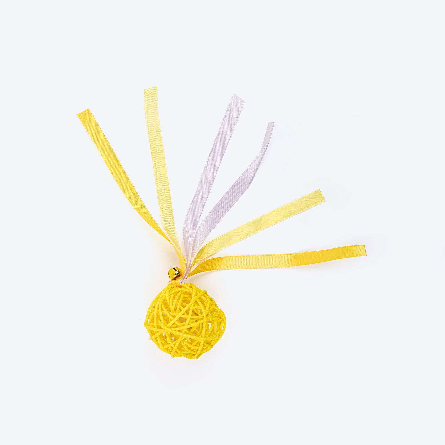 HUFT Mellow Yellow Interactive Toy For Cat - Yellow - Heads Up For Tails
