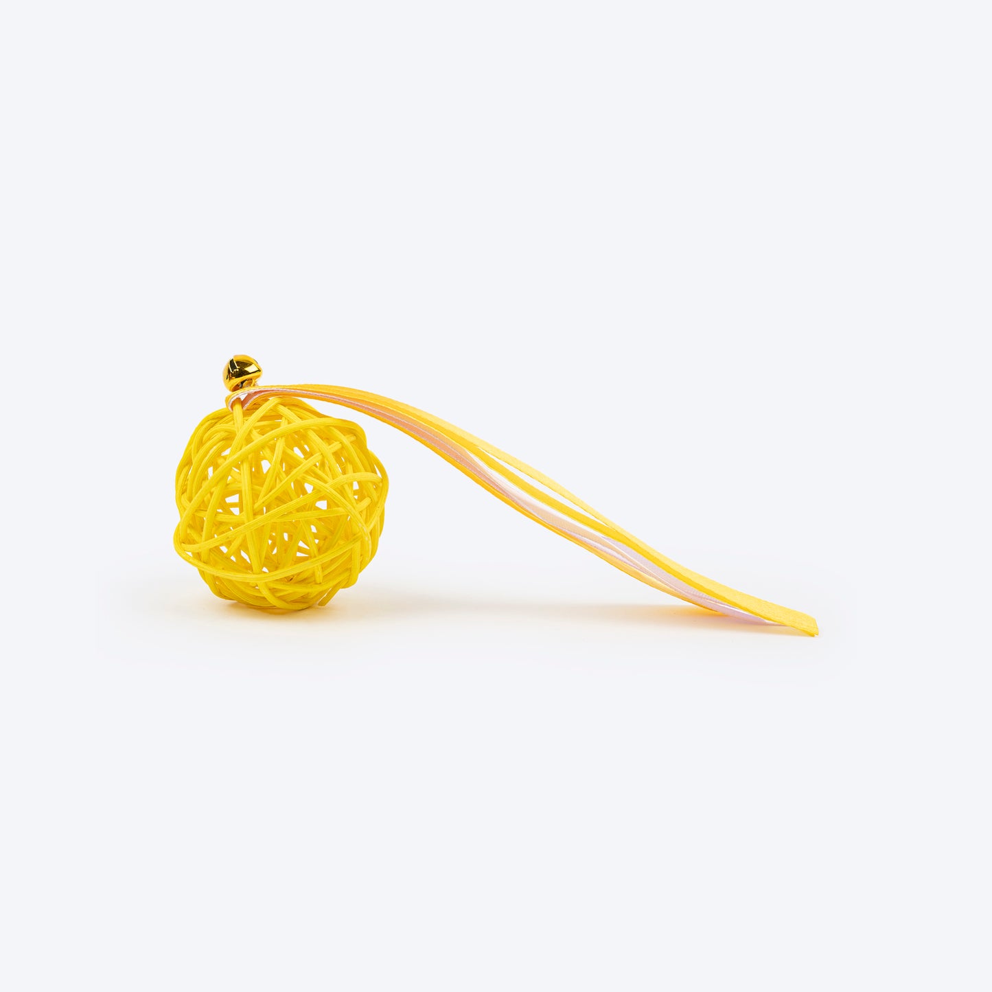 HUFT Mellow Yellow Interactive Toy For Cat - Yellow - Heads Up For Tails