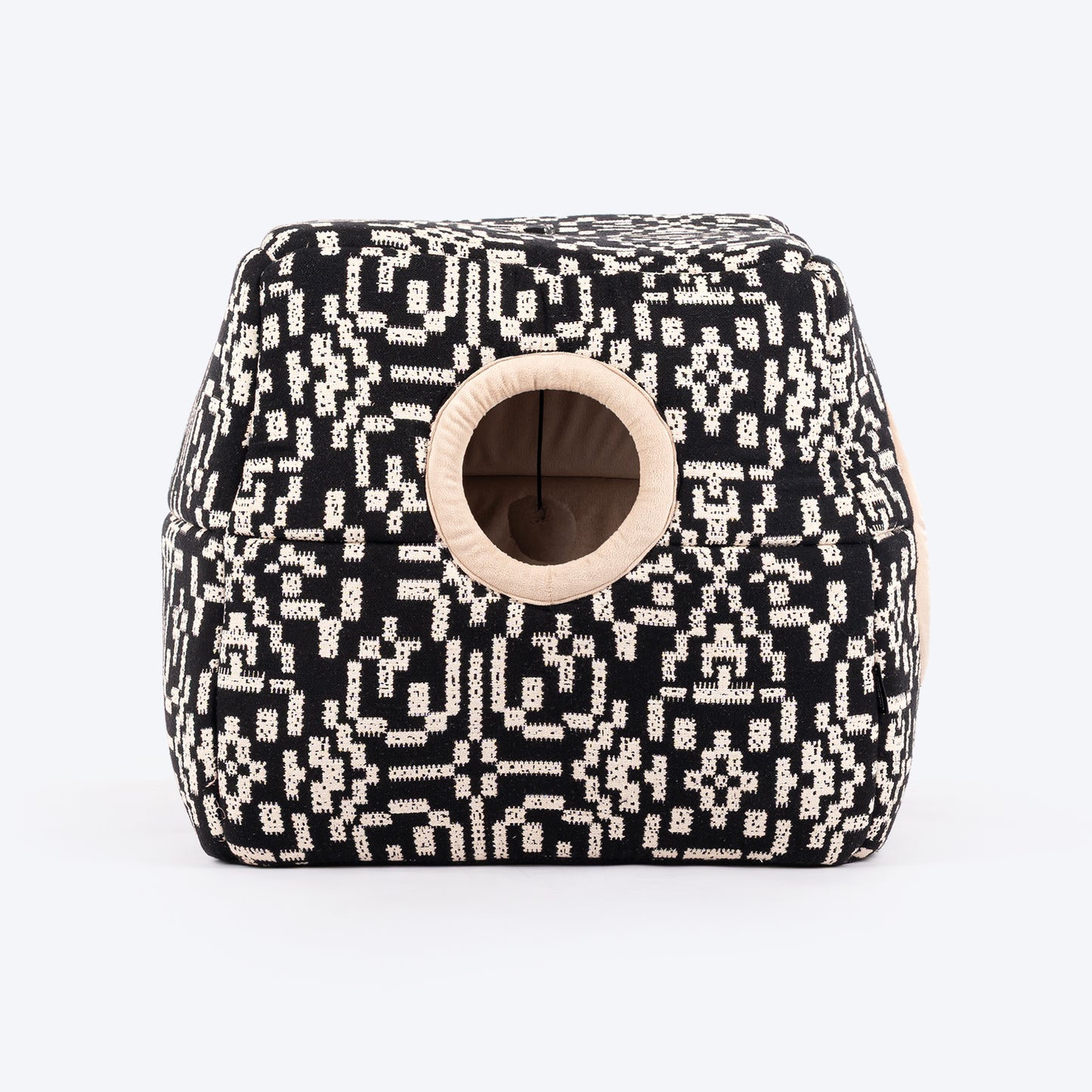 HUFT Furbulous Tent Bed For Cat - Black & White - Heads Up For Tails