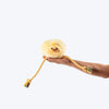 HUFT Peck & Pull Plush Toy For Dog - Yellow