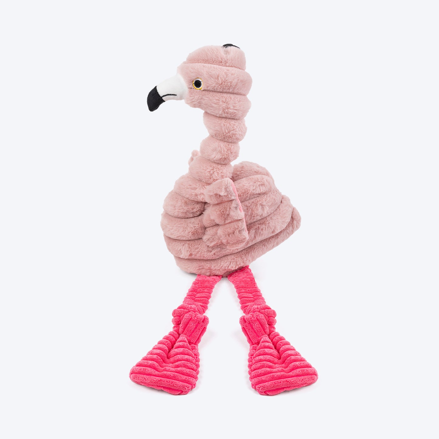HUFT Ms. Lingo Long-Legs Plush Toy For Dog - Pink - Heads Up For Tails