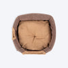 HUFT Furbulous Tent Bed For Cat - Brown & Beige - Heads Up For Tails