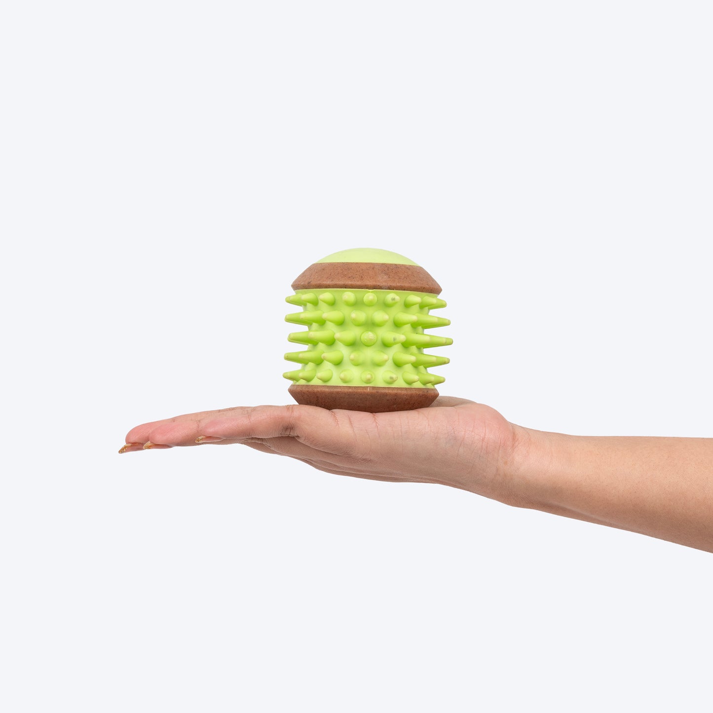 HUFT Treat-Me-Good Chew Toy For Dog - Green - Heads Up For Tails