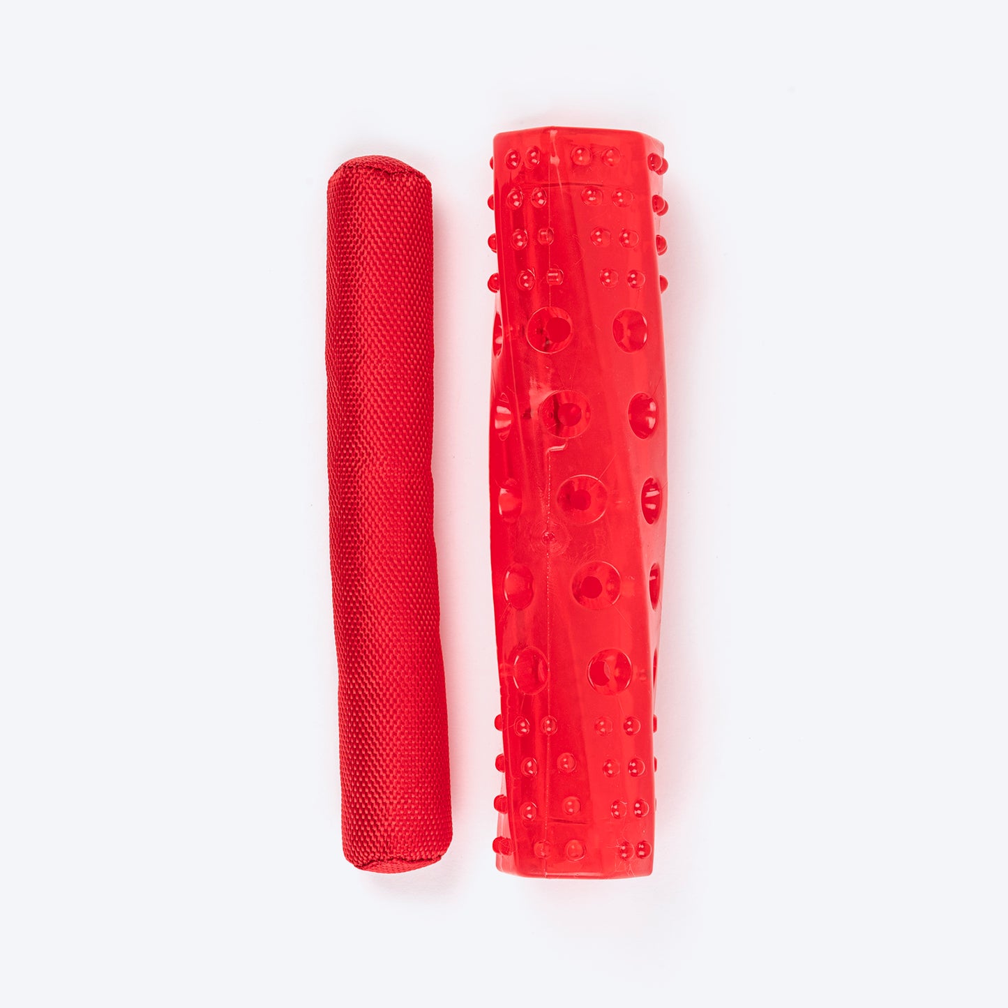 HUFT Crinkly Stick Chew Toy For Dog - Red - Heads Up For Tails