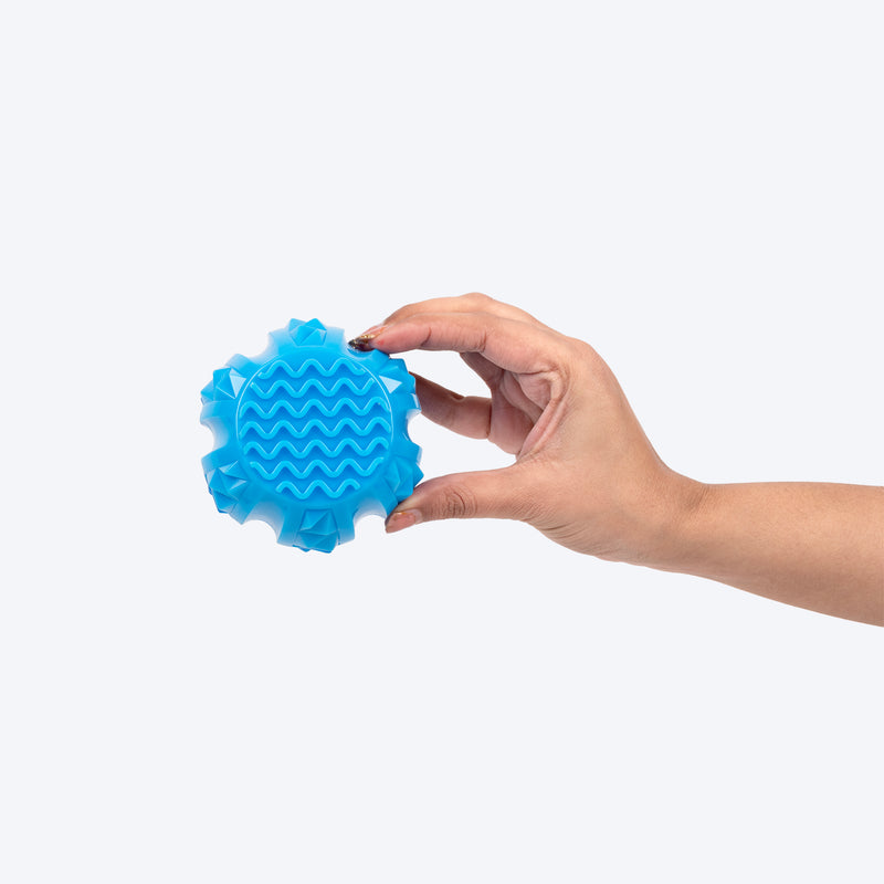 HUFT Chill Ballie Chew Toy For Dog - Blue - Heads Up For Tails
